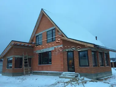 Строительство коттеджа по проекту 171А_1