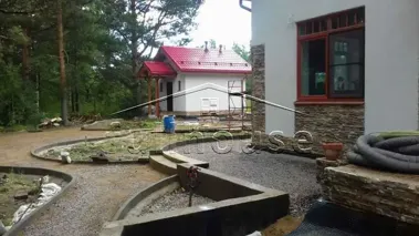 Строительство коттеджа по проекту 55-38_14