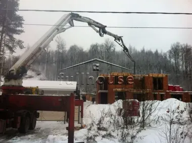 Строительство коттеджа по проекту 40-86L_18