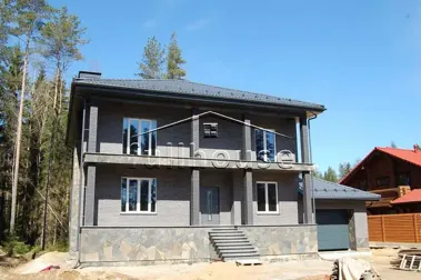 Строительство коттеджа по проекту FH-416-16_1