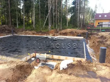 Строительство коттеджа по проекту FH-416-16_30