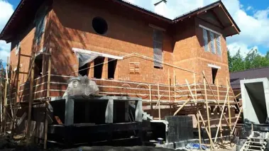 Строительство коттеджа по проекту 42-04_13