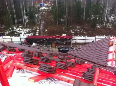 Строительство коттеджа по проекту 42-04_11