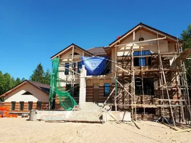 Строительство коттеджа по проекту 42-04_9