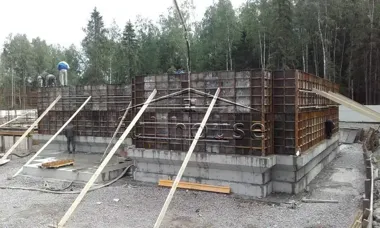 Строительство коттеджа по проекту 42-04_22