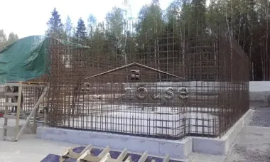 Строительство коттеджа по проекту 42-04_25