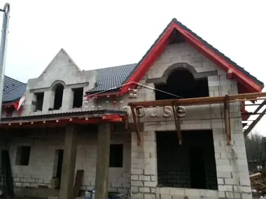 Строительство коттеджа по проекту FH-430-16_9