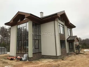 Строительство коттеджа по проекту 62-28_2
