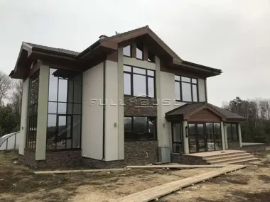 Строительство коттеджа по проекту 62-28_1