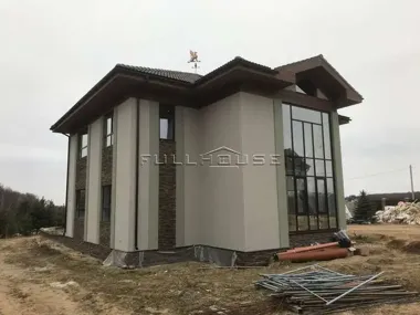 Строительство коттеджа по проекту 62-28_3