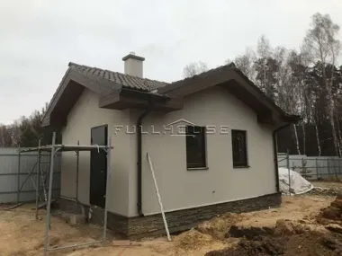 Строительство коттеджа по проекту 62-28_14