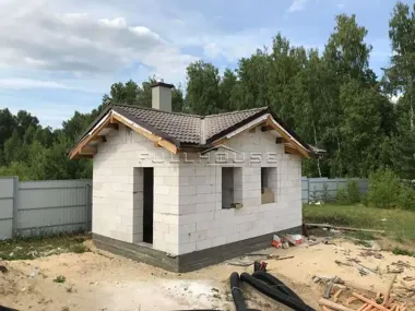 Строительство коттеджа по проекту 62-28_37