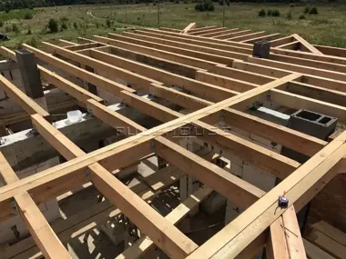 Строительство коттеджа по проекту 62-28_31