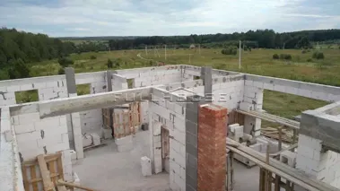 Строительство коттеджа по проекту 62-28_33