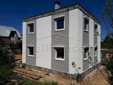 Строительство коттеджа по проекту FH-97-17_1