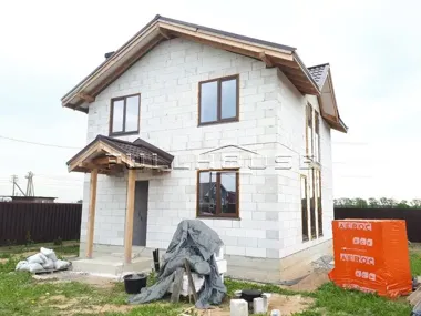 Строительство дома из газобетона по проекту FH-98-18_3