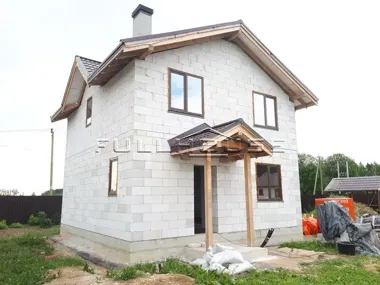 Строительство дома из газобетона по проекту FH-98-18_1