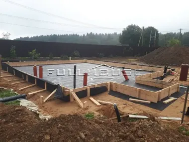 Строительство дома из газобетона по проекту FH-98-18_19