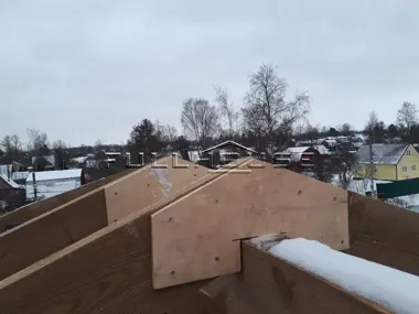 Строительство дома из газобетона по типовому проекту 66-77_11 Строительство дома из газобетона по типовому проекту 66-77_11