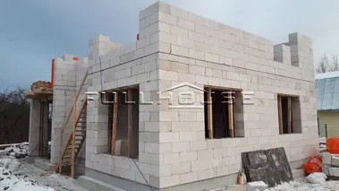 Строительство дома из газобетона по типовому проекту 66-77_14 Строительство дома из газобетона по типовому проекту 66-77_14