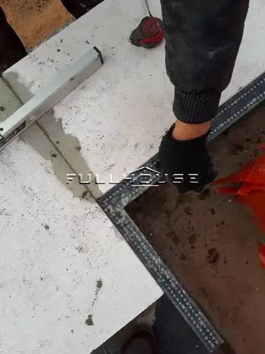 Строительство дома из газобетона по типовому проекту 66-77_28 Строительство дома из газобетона по типовому проекту 66-77_28