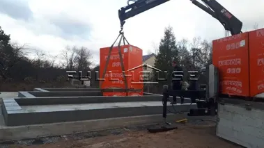 Строительство дома из газобетона по типовому проекту 66-77_29 Строительство дома из газобетона по типовому проекту 66-77_29