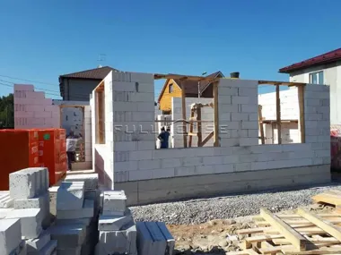 Строительство дома из газобетона по проекту 157А Знаменка_22