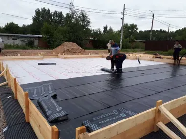 Строительство дома из газобетона по проекту 157А Знаменка_30