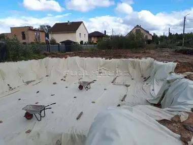 Строительство дома из газобетона по проекту 157А Знаменка_32