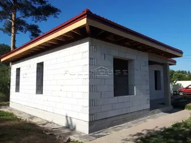 Строительство дома из газобетона по проекту FH-74-19_1