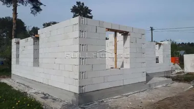 Строительство дома из газобетона по проекту FH-74-19_21