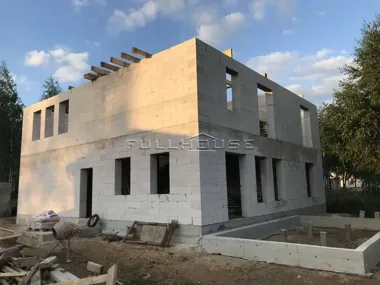 Строительство дома из газобетона по проекту FH-326-18_17