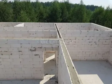 Строительство дома из газобетона по проекту FH-326-18_24