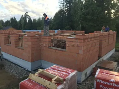 Строительство дома из кирпича по индивидуальному проекту_18