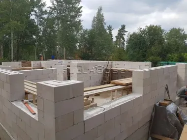 Строительство дома из газобетона по проекту FH-139-18_22