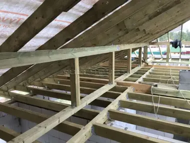 Строительство дуплекса из газобетона по проекту FH-335-17_8