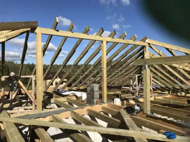 Строительство дуплекса из газобетона по проекту FH-335-17_9