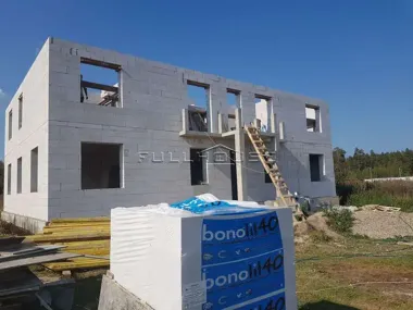 Строительство дуплекса из газобетона по проекту FH-335-17_13