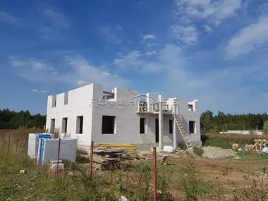 Строительство дуплекса из газобетона по проекту FH-335-17_15