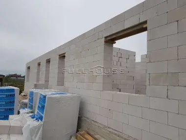 Строительство дуплекса из газобетона по проекту FH-335-17_25