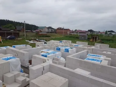 Строительство дуплекса из газобетона по проекту FH-335-17_29