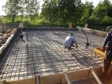 Строительство коттеджа по проекту 54-30_6