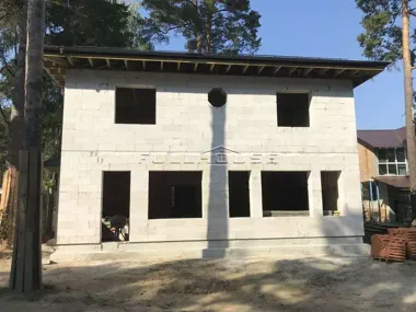 Строительство дома из газобетона по проекту от Full House_3