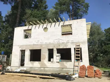 Строительство дома из газобетона по проекту от Full House_10