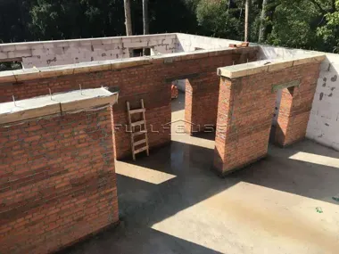 Строительство дома из газобетона по проекту от Full House_14