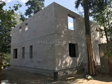 Строительство дома из газобетона по проекту от Full House_12