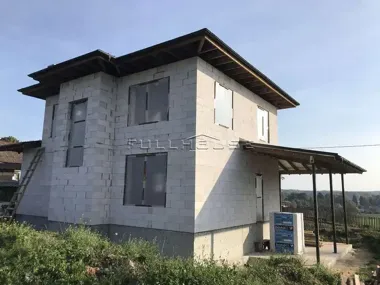 Строительство дома из газобетона по проекту 492А_2