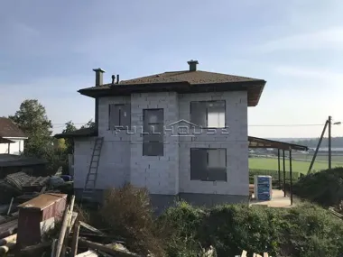 Строительство дома из газобетона по проекту 492А_3