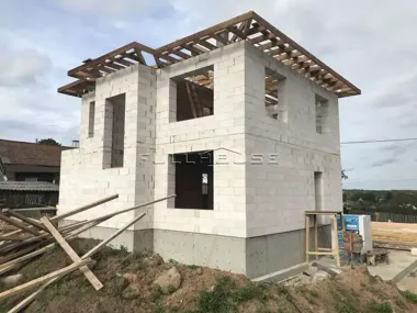 Строительство дома из газобетона по проекту 492А_11