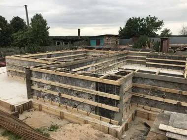 Строительство дома из газобетона по проекту 492А_23